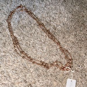 Rose Gold Layering Necklace